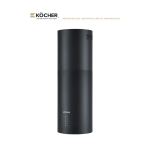 Máy Hút Mùi Đảo Kocher Serena CXW-188 BL Dạng Trụ Tròn – Hút 1400m³/h, Ultra Swing Siêu Êm, Nhập Khẩu Malaysia
