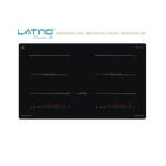 Bếp Từ Đôi Latino LT-TL1586 Luxury Thái Lan – Inverter, Kính ELCD Platinum Ceramic, Booster