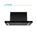 Máy Hút Mùi Latino LT-HCT3570L Serial S Chữ T 70cm – Turbo 1200m³/h, Cảm Biến Vẫy Tay, Tự Làm Sạch