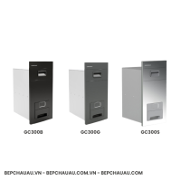 Thùng Gạo Gương Nút Nhấn EUROGOLD GC300 – 3 Màu Đen, Ghi, Bạc
