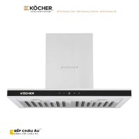 Máy Hút Mùi Köcher K-225C PRO 70cm/90cm – Chữ T Cao Cấp, Hút 1400m³/h, Ultra Swing Siêu Êm