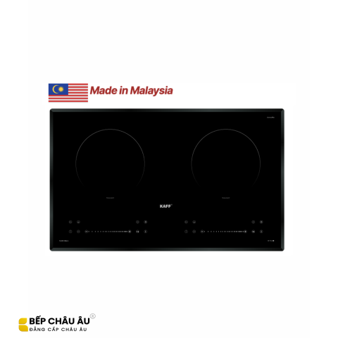 Bếp Từ Kaff KF-FL101II 2 Vùng Nấu Inverter Made in Malaysia – Booster 3200W, Mặt Kính Crystal
