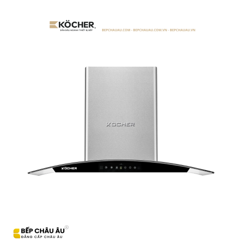 Máy Hút Mùi Kính Cong Köcher K-229I 70cm/90cm – Booster 1850m³/h, Ultra Swing Siêu Êm, Cảm Ứng Vẫy Tay