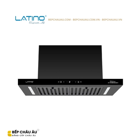 Máy Hút Mùi Latino LT-HCT3570L Serial S Chữ T 70cm – Turbo 1200m³/h, Cảm Biến Vẫy Tay, Tự Làm Sạch