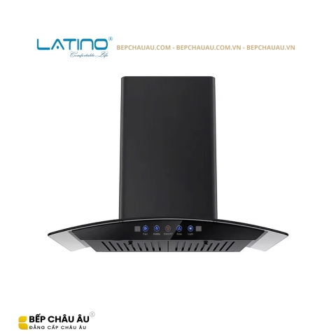 Máy Hút Mùi Latino LT-S300Lux 70cm Kính Cong – Turbo 180W, Cảm Ứng Vẫy Tay, Lực Hút 1200m³/h