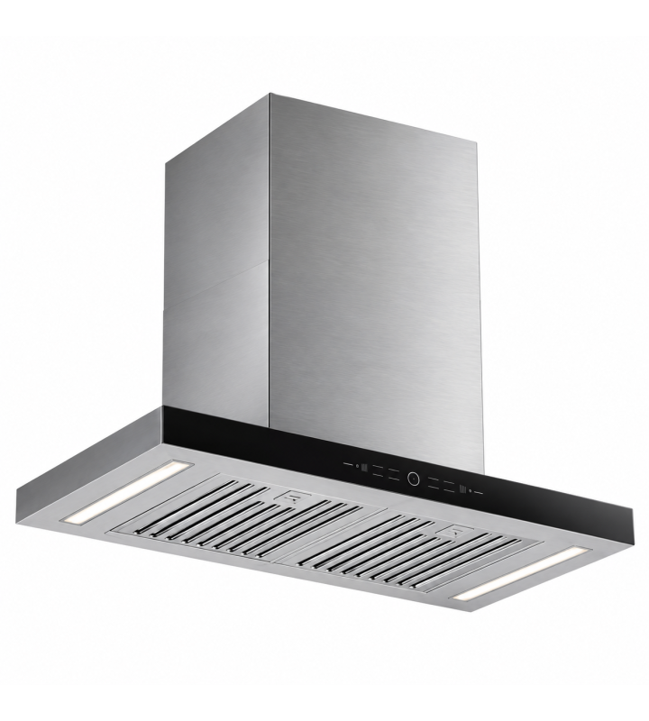 Máy Hút Mùi KAFF KF-FLAT7735S BOST Âm Tủ, Vẫy Tay, Booster 1500m³/h