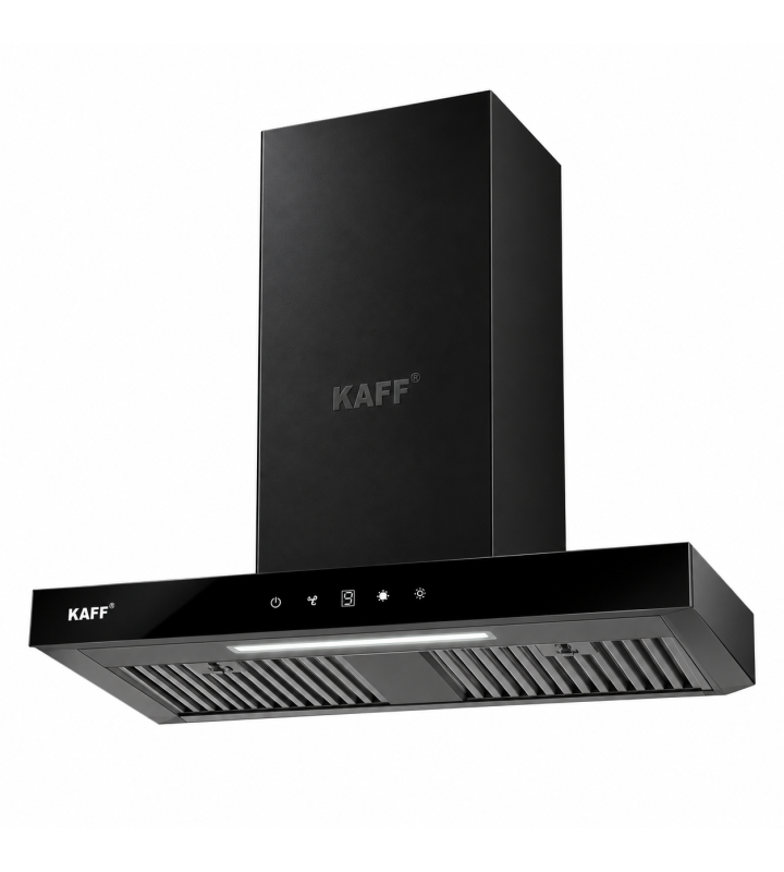Máy Hút Mùi KAFF KF-771B / KF-991B New Black Động Cơ BLDC 1200m³/h