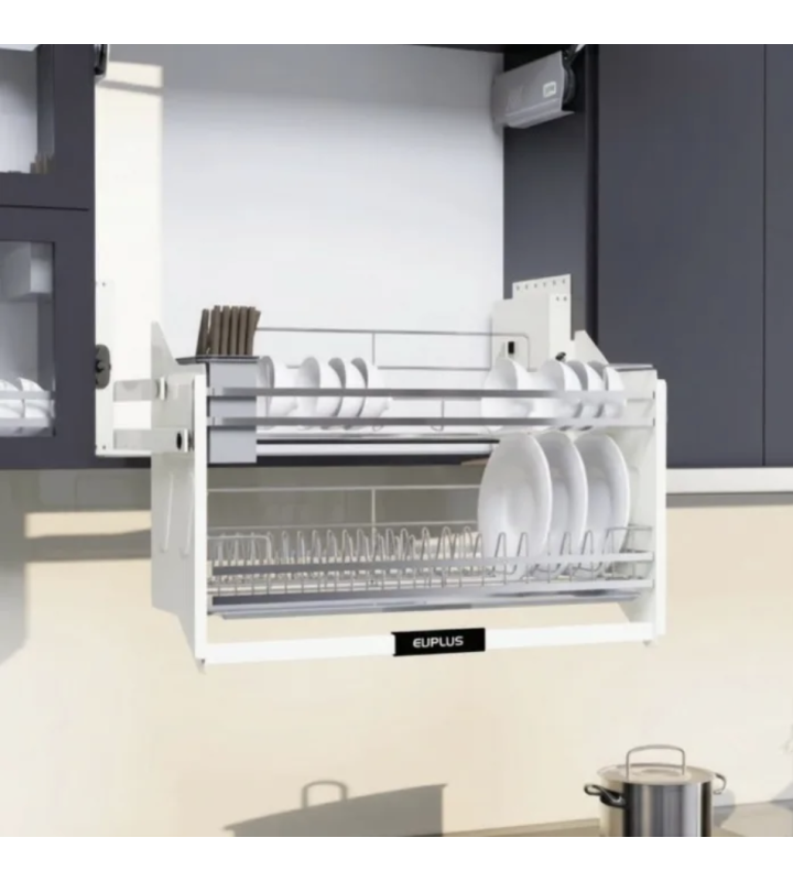 GIÁ BÁT ĐĨA NÂNG HẠ EUPLUS INOX 304