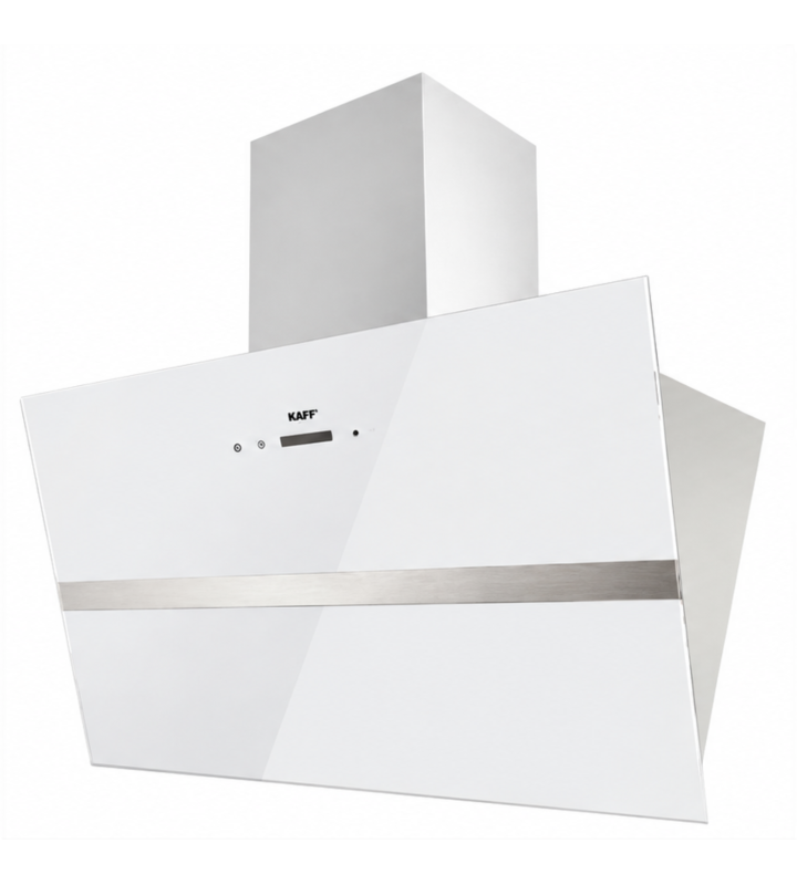 Máy Hút Mùi KAFF KF-LUX-AT70FH-WH / AT90FH-WH Kính Trắng Tự Động
