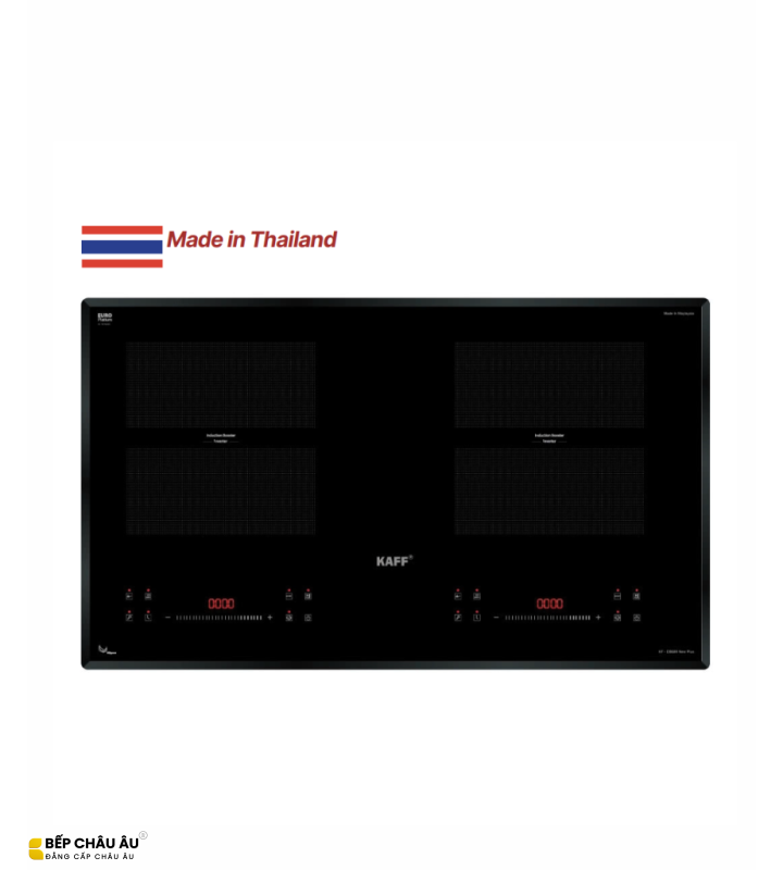 BẾP TỪ ĐÔI KAFF KF-DB68II NEW PLUS – INVERTER, BOOSTER 3200W, MADE IN MALAYSIA