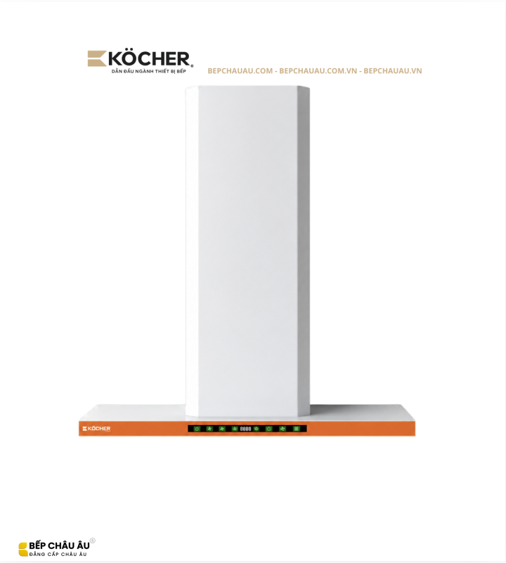Máy Hút Mùi Kocher Luvia Premium Pro 70/90cm – Inverter Siêu Êm, Kính Nano Matte, Điều Khiển Vẫy Tay