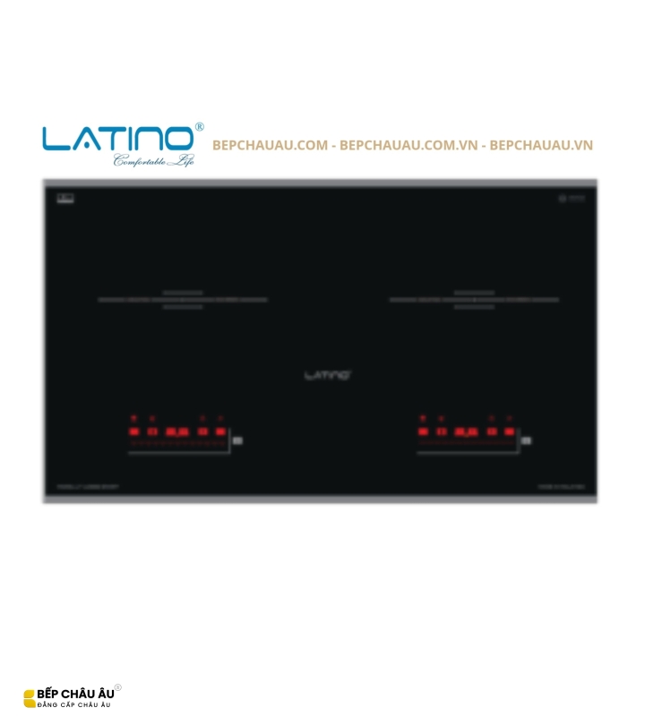 Bếp Từ Đôi Latino LT-LE88S Smart Inverter – Booster 3000W, Kính Platinum Ceramic, Nhập Khẩu Malaysia