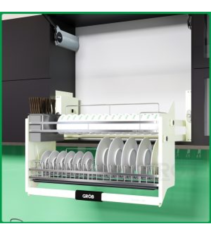 GIÁ BÁT NÂNG HẠ NAN DẸT INOX 304 GV304 ( C1.12 )