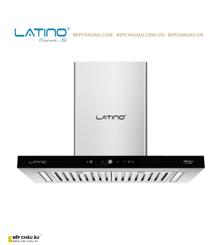 Máy Hút Mùi Latino LT-HCT3570L.A Chữ T 70cm – Inox Cao Cấp, Turbo 1200m³/h, Cảm Biến Vẫy Tay