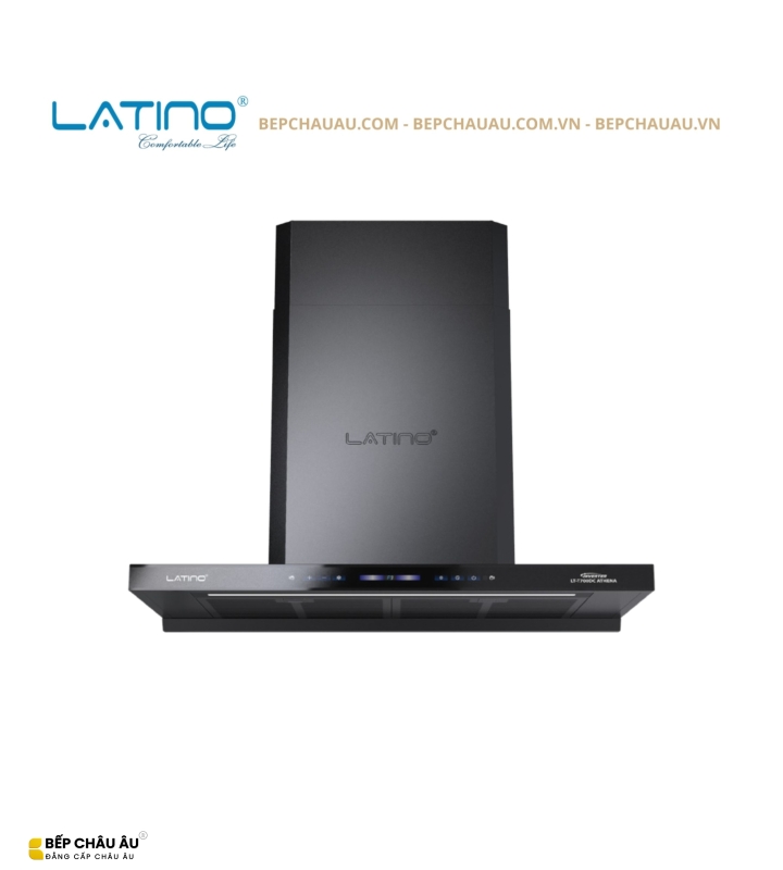 Máy Hút Mùi Latino LT-T700DC Athena Chữ T 70cm – BLDC Inverter, Hút 1400m³/h, Cảm Biến Vẫy Tay, Tự Làm Sạch